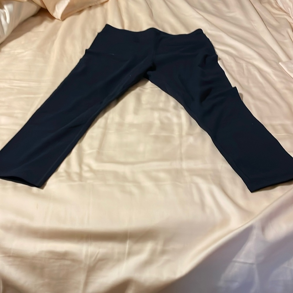 Danica Patrick capri length black leggings new never worn